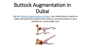 Buttock Augmentation in Dubai