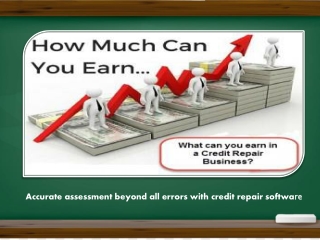 Accurate assessment beyond all errors with credit repair software