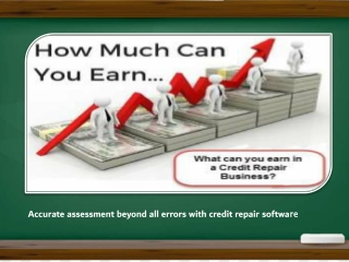 Accurate assessment beyond all errors with credit repair software