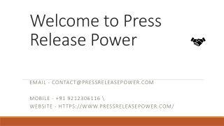 Press release Distribution Service Brazil