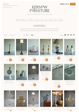 vintage lighting