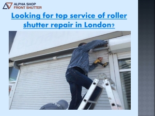 Roller Shutter London