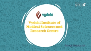 Vydehi Institute of Medical Sciences and Research Centre