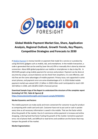 Global Mobile Payment Market.docx