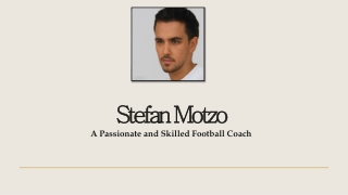 Determine your Football Strengths & Abilities with Stefan Motzo