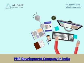 Custom PHP Development Company in India
