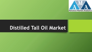 Distilled Tall Oil Market: Beating Growth Expectations