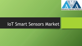 IoT Smart Sensors Market Wrap: Now Even More Attractive-