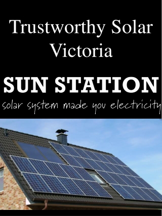 Trustworthy Solar Victoria
