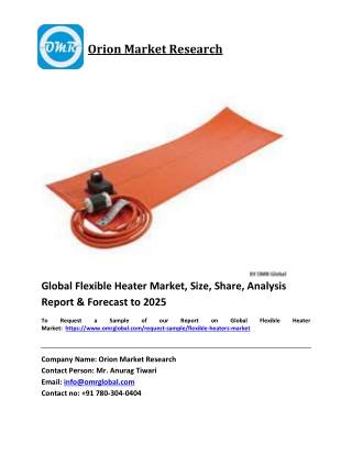 Global Flexible Heater Market Trends, Size, Competitive Analysis and Forecast 20