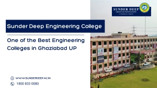 B Tech College in NCR | Top MBA Colleges in UP | Sunder Deep Engineering College