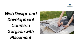 Web Designing Training in Gurgaon - 100% Job Guaranteed, Request Demo