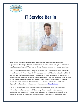 IT Service Berlin