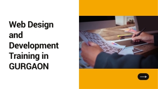 Web Designing Training in GURGAON - 100% Job Guaranteed, Request Demo