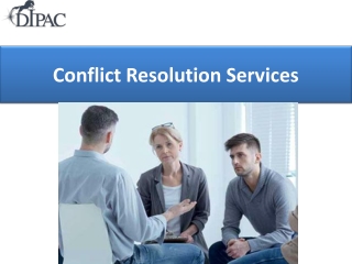 Conflict Resolution Services