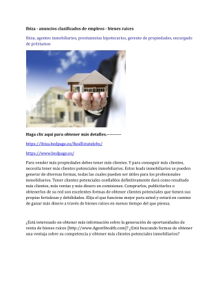 Ibiza - anuncios clasificados de empleos - bienes raíces-converted