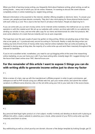 Freelance Academic Essay Writers  Earn Money  On The Web