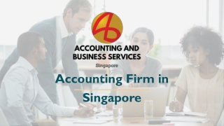 Accounting Company in Singapore