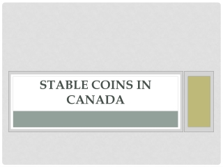 Stable Coins in Canada