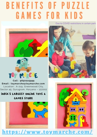 benefits of puzzle  games for kids