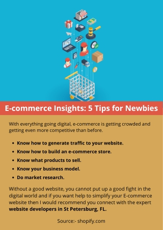 E-commerce Insights: 5 Tips for Newbies