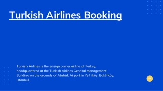 Turkish Airlines Booking || Cheap Flight Booking