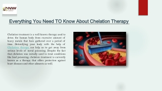 Everything You Need To About Chelation Therapy In Kennewick