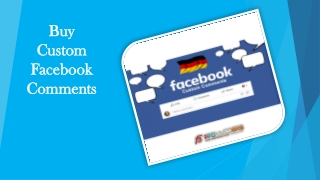 Buy FB Custom Comments A Different Way For Making Testimonial & Success Stories