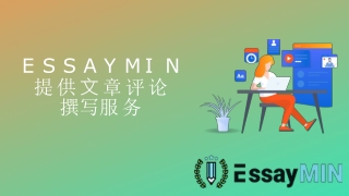 EssayMIN提供文章评论撰写服务.