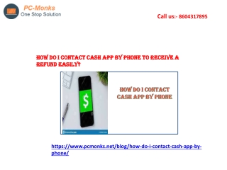 How do I contact Cash APP by phone to receive a refund easily?