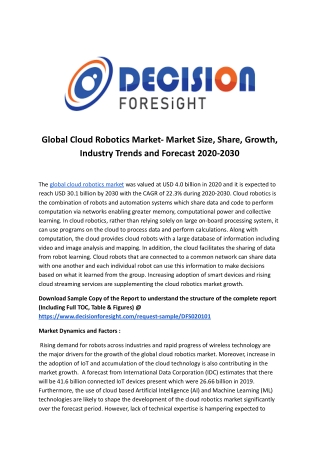 Global Cloud Robotics Market.docx