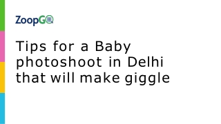 Tips for a Baby photoshoot in Delhi that will make giggle