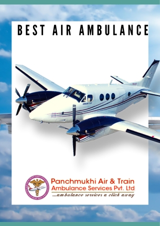 Hire the Foremost Air Ambulance Service in Gangtok by Panchmukhi with Innovative Support