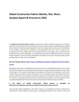 Global Construction Fabrics Market