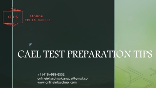 CAEL TEST PREPARATION TIPS