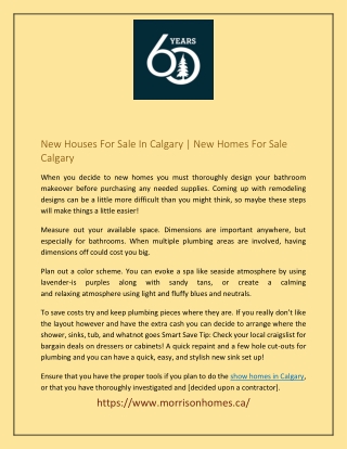 New Houses For Sale In Calgary  New Homes For Sale Calgary