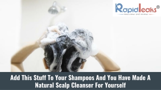 Add This Stuff To Your Shampoos And You Have Made A Natural Scalp Cleanser For Yourself