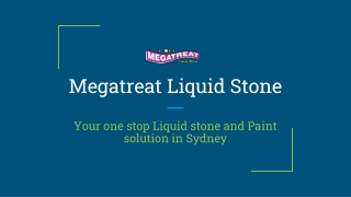 Your one stop Liquid stone and Paint solution in Sydney