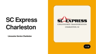 SC Express Charleston Modern and Luxurious Fleet