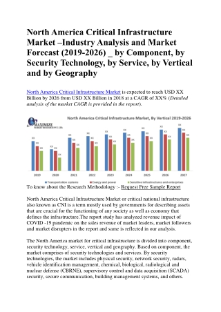 North America Critical Infrastructure Market