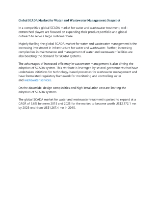 SCADA Market