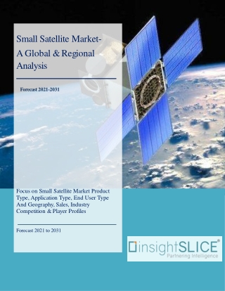 Small Satellite Market Share, Trends, Analysis and Forecasts, 2021-2031