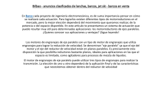 Bilbao - anuncios clasificados de lanchas, barcos, jet ski - barcos en venta