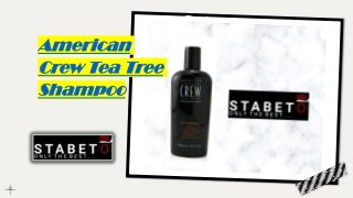 American Crew Tea Tree Shampoo