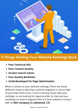 5 Things Holding Your Website Rankings Back