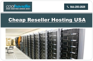 Cheap Reseller Hosting USA