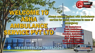 Get the best quality service management Air Ambulance Services |ASHA