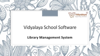 School Library Management System, Library Management Software