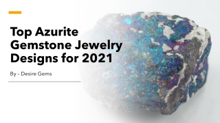 Desire Gem - Wholesale Azurite Jewelry