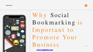 Why Social Bookmarking is Important to Promote Your Business